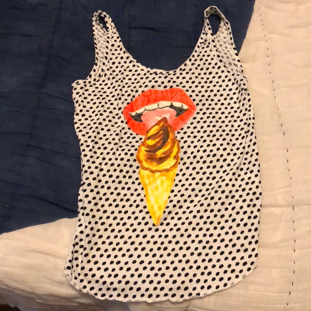 Lollipop Icecream tank top